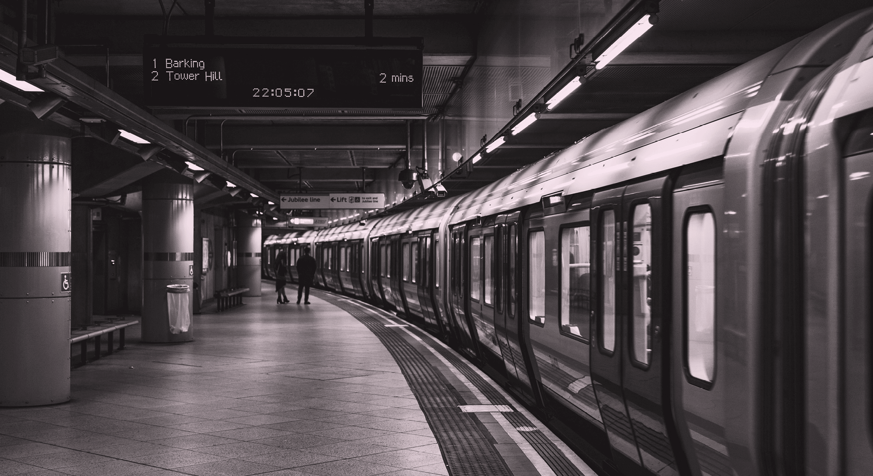 London tube station