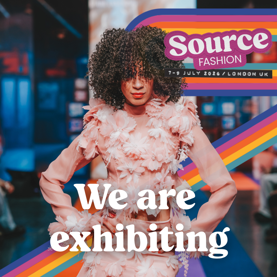 Source Fashion We're Exhibiting Banner