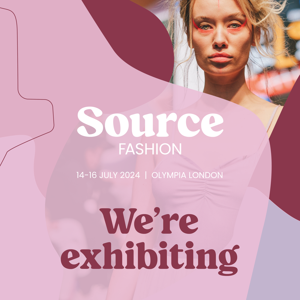 Source Fashion We're Exhibiting Banner