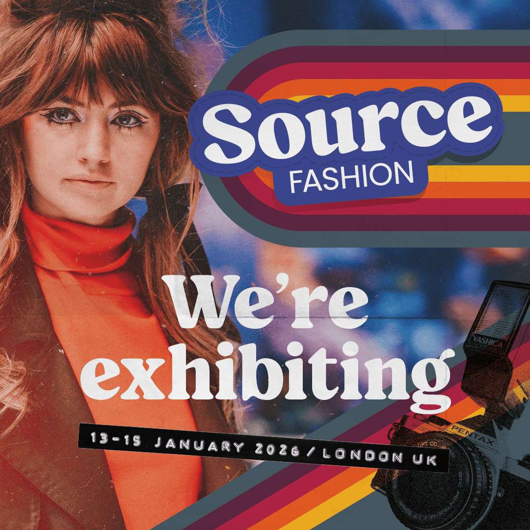 Source Fashion We're Exhibiting Banner