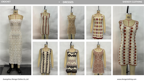 Crochet  Style (Top, Mini, Midi, Maxi)