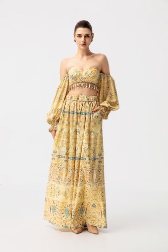 Jessie Q: Sunlit Boho-Chic Two-Piece Set