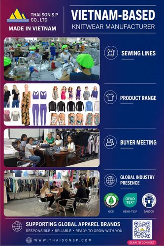 Thai Son S.P Vietnam Knitwear Manufacturer Capabilities Overview