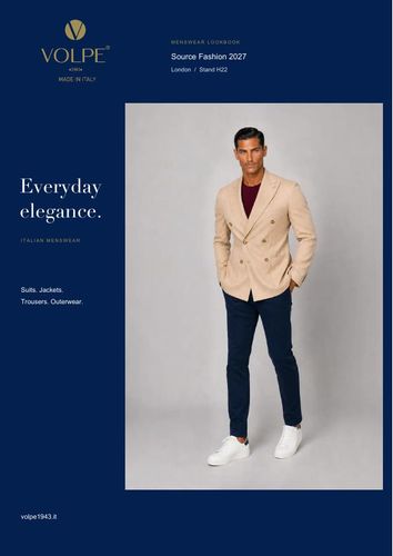 VOLPE1943 | Menswear Lookbook | Source Fashion 2027