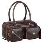 FB-3768-R1 faux leather women shoulder bag