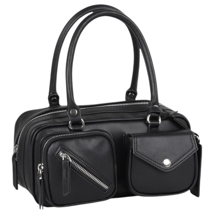 FB-3768-R1 faux leather women shoulder bag