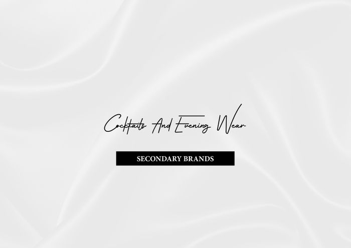 Cocktail & Eveningwear/ Secondary Brands/ PCJ Brands