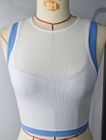Seamless stripe knitting/bra/multi-color jacquard knitting