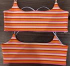 Seamless stripe knitting/bra/multi-color jacquard knitting