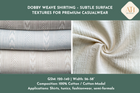 Dobby Weave Shirting – Subtle Surface Textures for Premium Casualwear