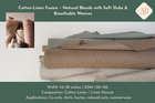 Cotton-Linen Fusion – Natural Blends with Soft Slubs & Breathable Weaves