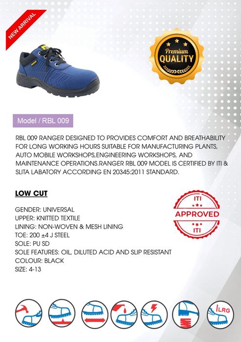 Safety Shoe - Knitted