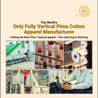 Pima Perfection: World's only Fully Vertical Pima Apparel Supplier