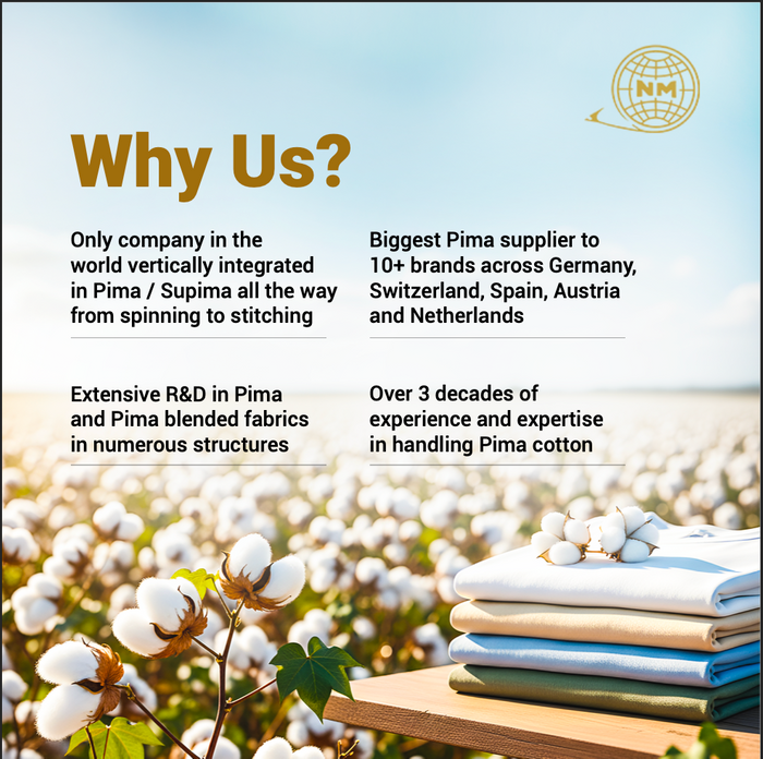 Pima Perfection: World's only Fully Vertical Pima Apparel Supplier