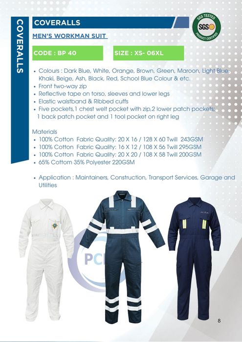 Workwear - Coveralls