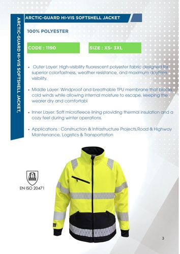 Arctic-Guard Hi-Vis Softshell Jacket