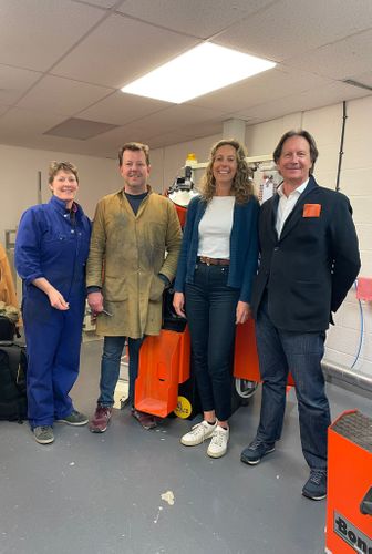 The team at Courtney & Co Button Makers