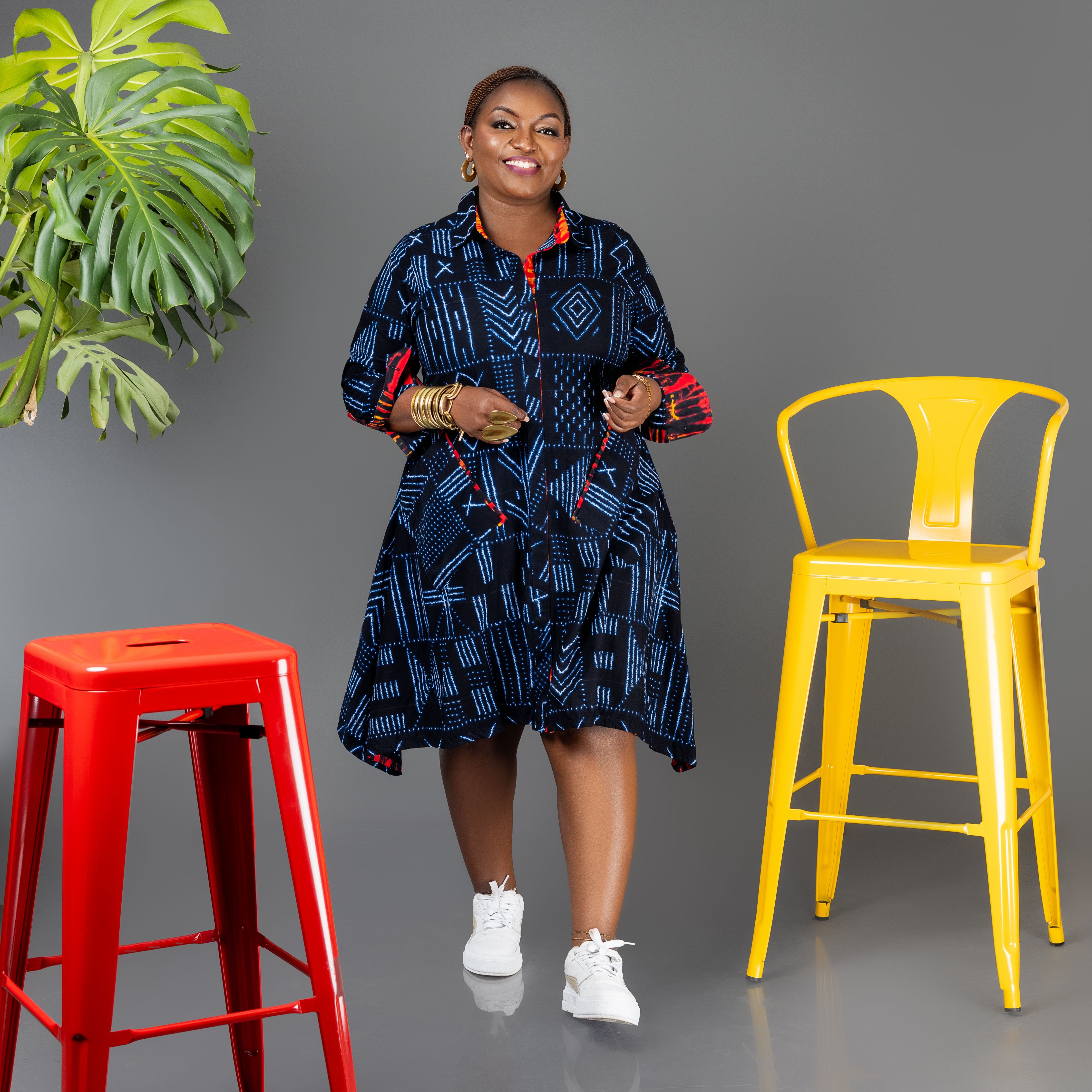 TERRI Asymmetrical Hem Dress