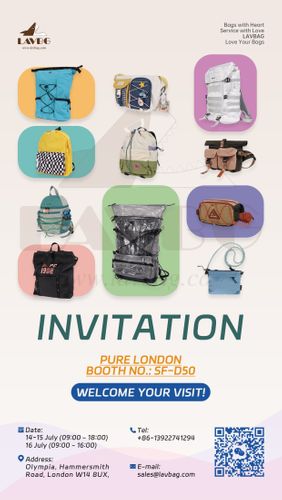 2024 LAVBAG UK Exhibition Invitation