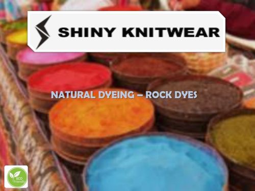 SHINY KNITWEAR NATURAL DYEING