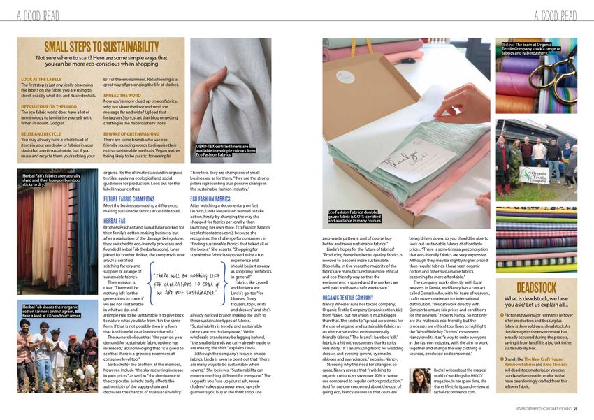 Herbal Fab - Magazine Article