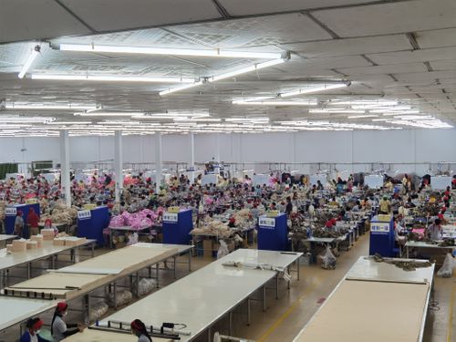 Cambodia Factory--Top Garment