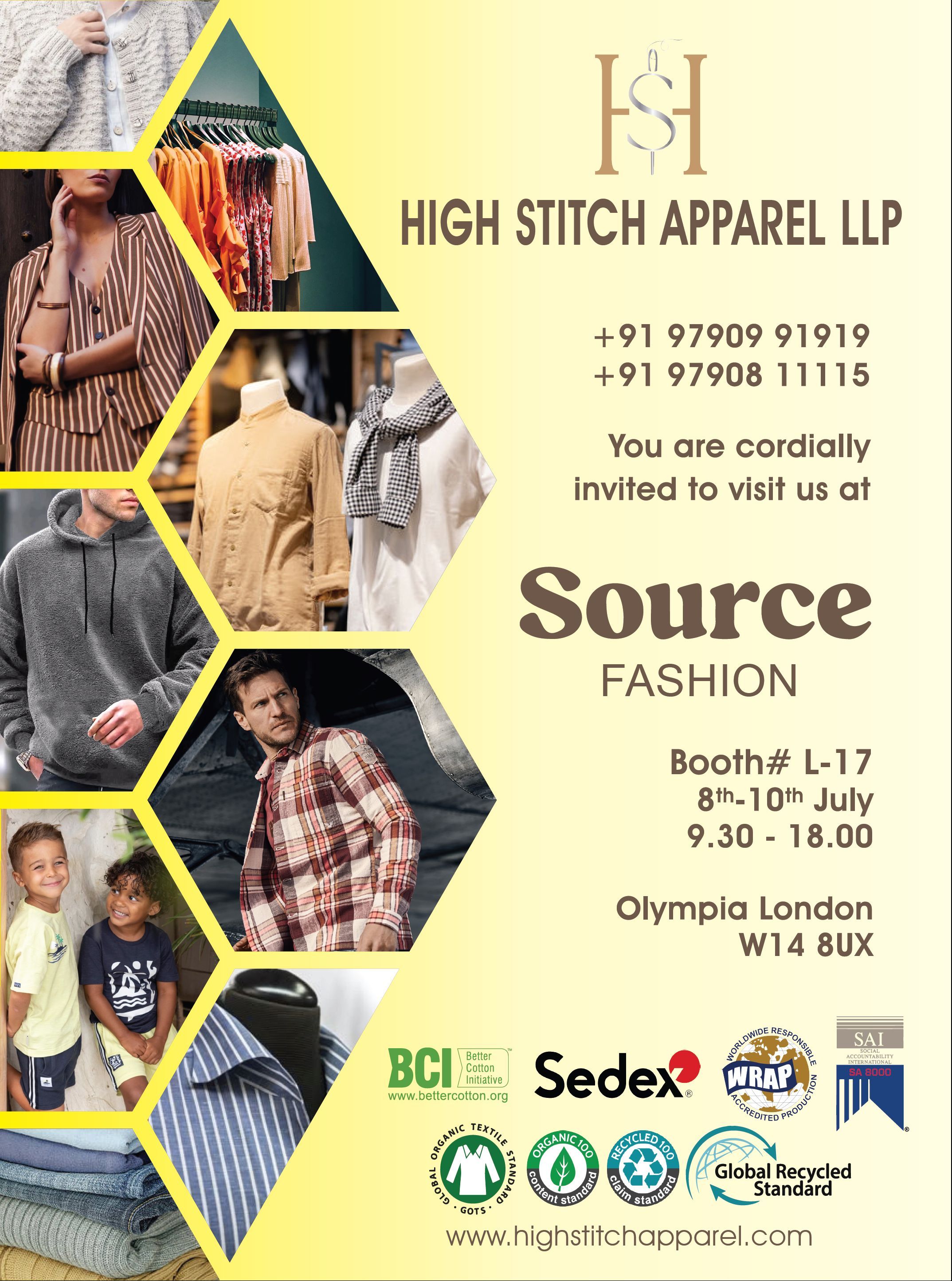 HIGH STITCH APPAREL LLP