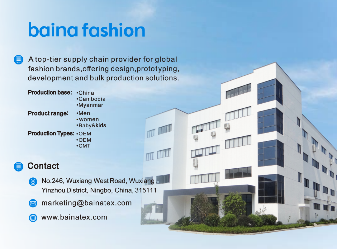 NINGBO BAINA FASHION CO.,LTD.