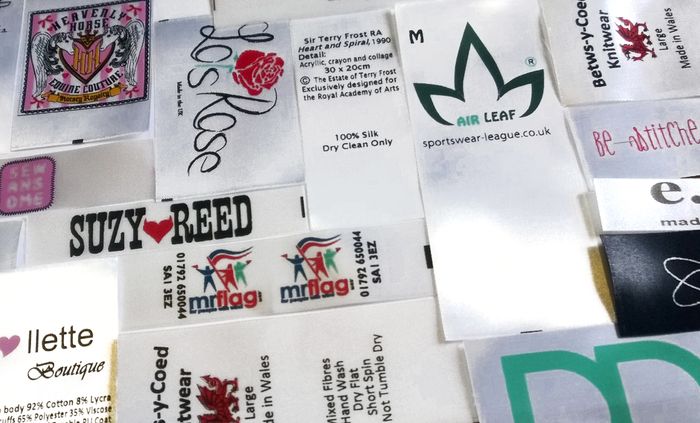 Printed Satin Labels