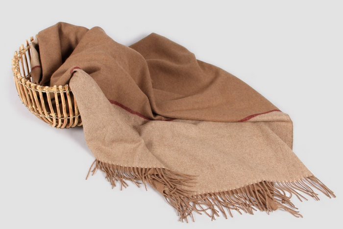 Mongolian Camel Wool Blanket