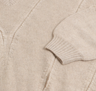 Cashmere Jumper Fringed V Neck Jumper