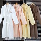 Pure cotton bathrobe and towel