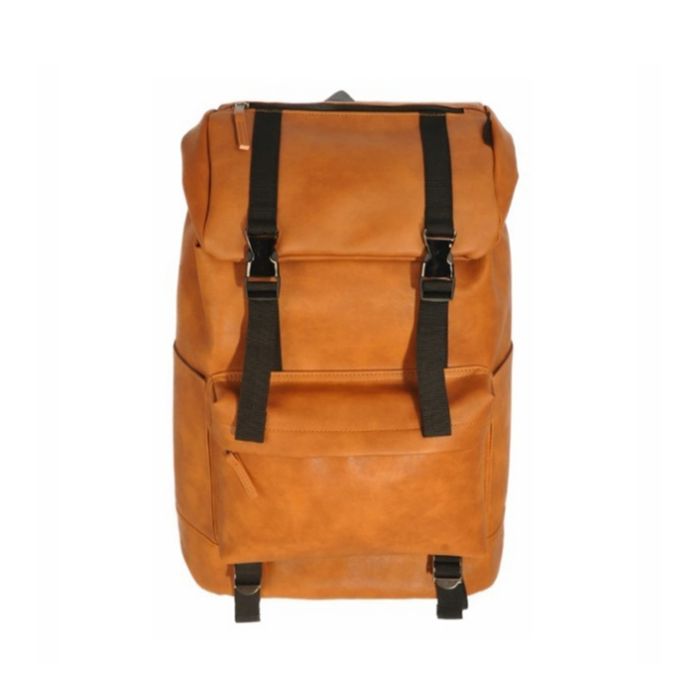 Leather Laptop Backpack