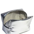 Metallic Synthetic Leather Cosmetic Bag