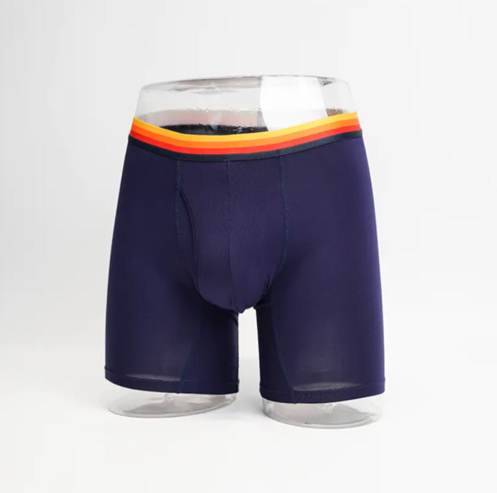 BAMBOO DYED SWEAT-WICKING MEN'S BOXER BRIEFS