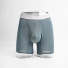 BAMBOO DYED SWEAT-WICKING MEN'S BOXER BRIEFS