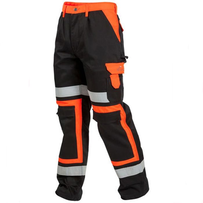 Men's Multi-pockets Functional Cargo Work Pant Safety Uniforms