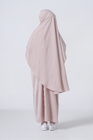Syafiqah Abaya Set - Ash Grey
