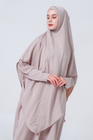 Syafiqah Abaya Set - Ash Grey