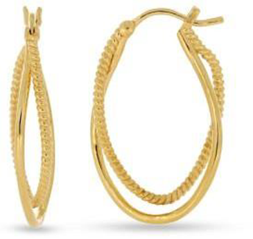 Twisted wire hoop