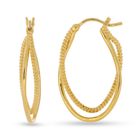 Twisted wire hoop