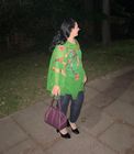 women's silk Cape