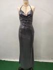 Sequin Twist Front Maxi Dress