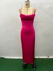 Bonded Corset Satin Midi Dress