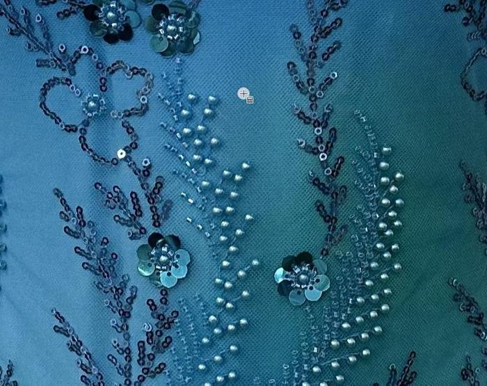 Embellished Sequins 3D Beads Dress