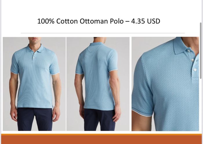 our men’s range