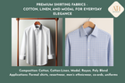 Premium Shirting Fabrics – Cotton, Linen, and Modal for Everyday Elegance