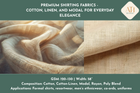 Premium Shirting Fabrics – Cotton, Linen, and Modal for Everyday Elegance