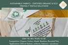 Sustainable Fabrics – Certified Organic & Eco-Friendly Textile Solutions
