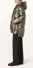 Quilted water repellant jacket